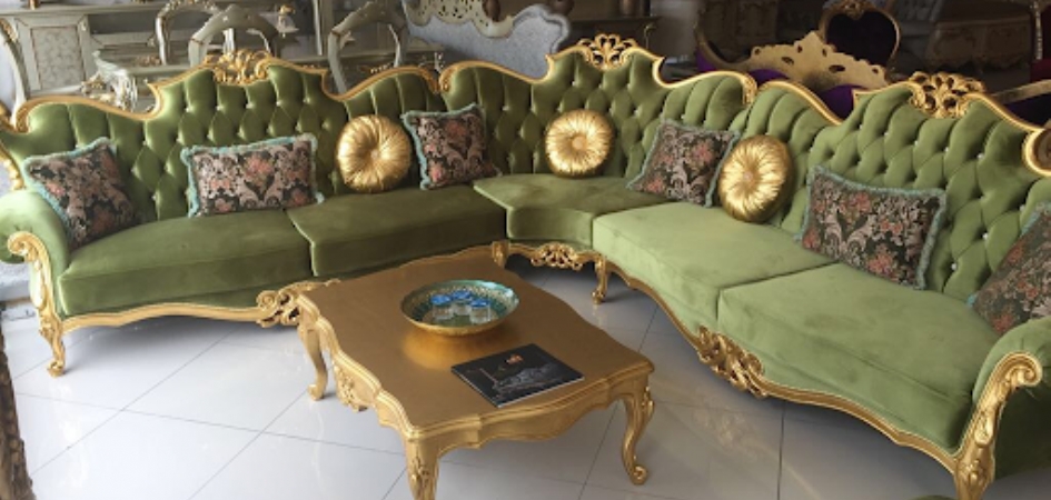 Klasik avangart Köşe Koltuk imalatı 05434354971