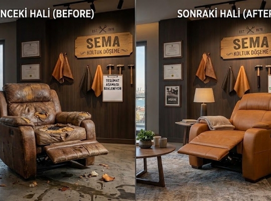 TV Koltuğu Döşeme, Baba Koltuğu Döşeme, Yüz Değişimi, Kaplama ve Tamir